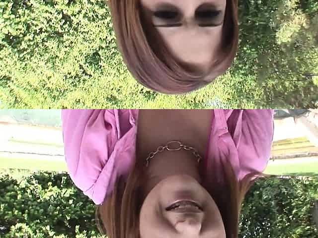Wild teenager super bitch enjoys outdoor pussy plumbing