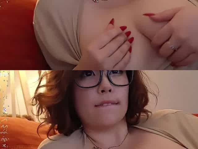 Amateur Redhead Shaves And Masturbates