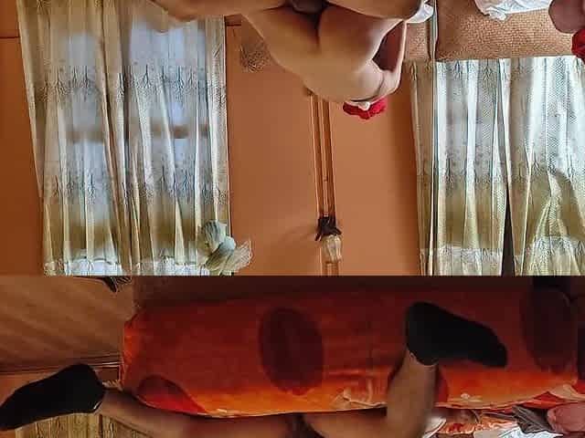 Large butt neighbour wife like cowgirl riding position with me