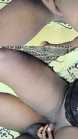 African Student with Round Ass Adores Her Boyfriend