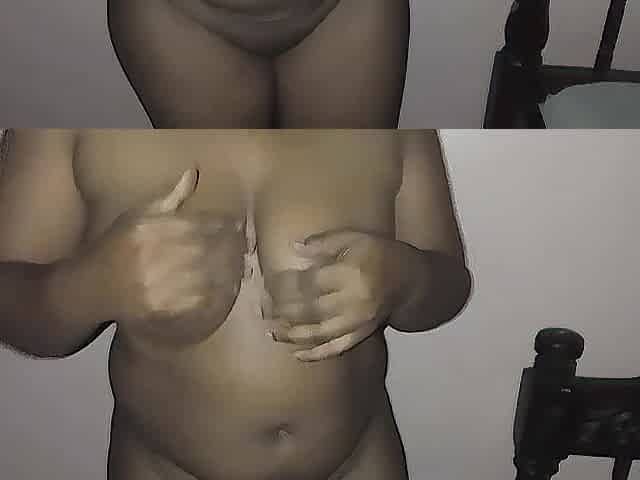 OILING MY TITTIES AND BOOTY