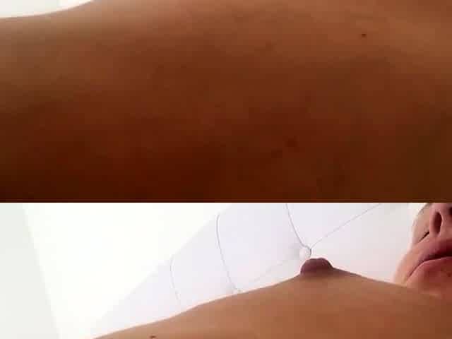 Young amateur teen in solo masturbation getting kinky