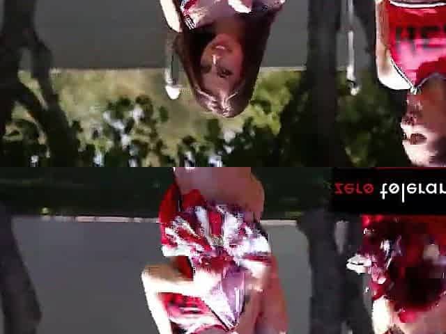WILD & Perspired College Cheerleader Fuckfest