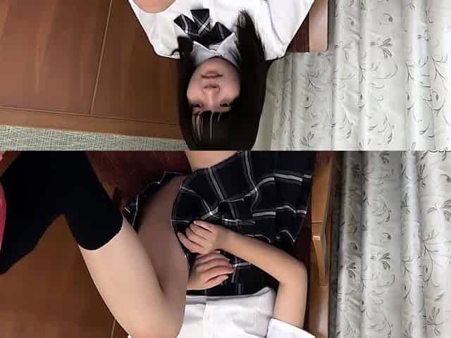 Very Cute Japanese Schoolgirl. Cute Face And Body