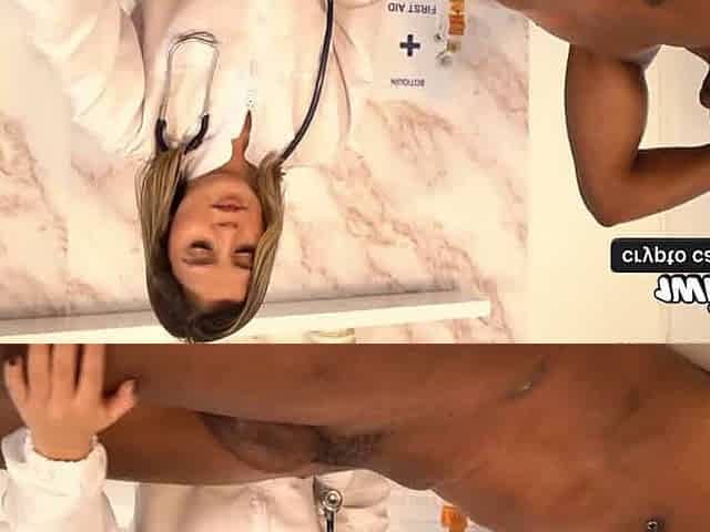 Doctor Melanie Caceres and Boris Jackson gonzo hard-core porn orgy!