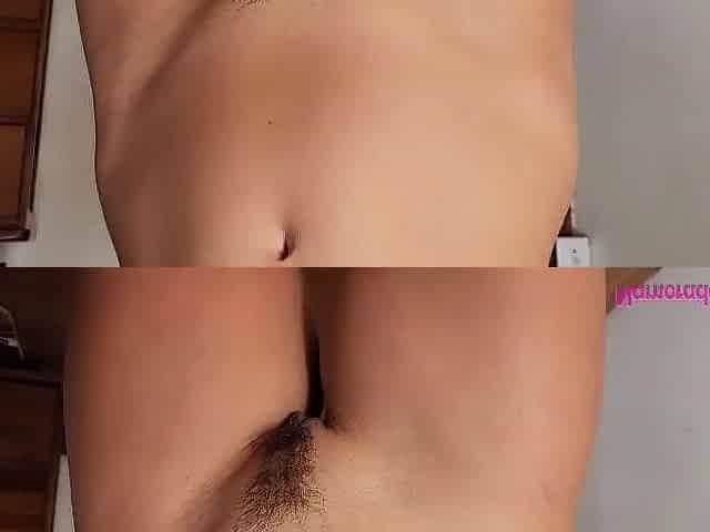 That babe can't hold back and squirts during the massage, so now screw my butt and cum inside my soaked vagina!