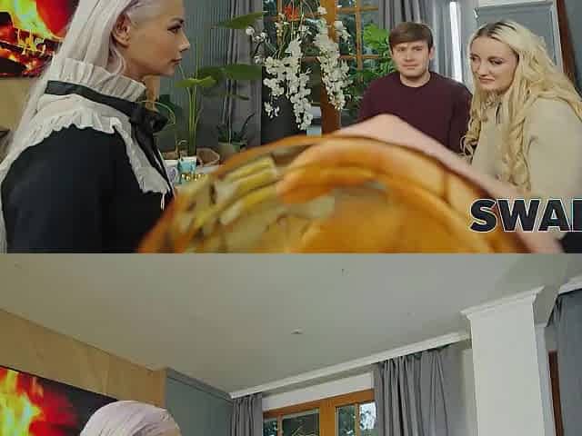 SWAP4K. Fucking Daruma Rai and Veronica Leal after playing superspies