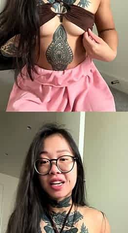 Amateur asian teen licks ass and sucks cock