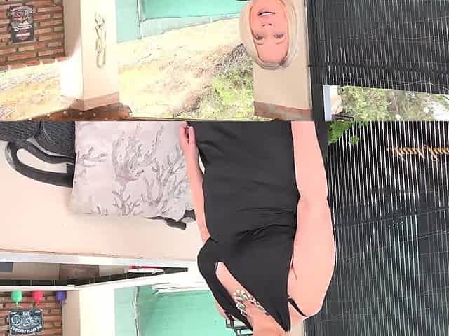 AuntJudysXXX - Busty BBW Cougar Star Fucks the Waiter on Vacation