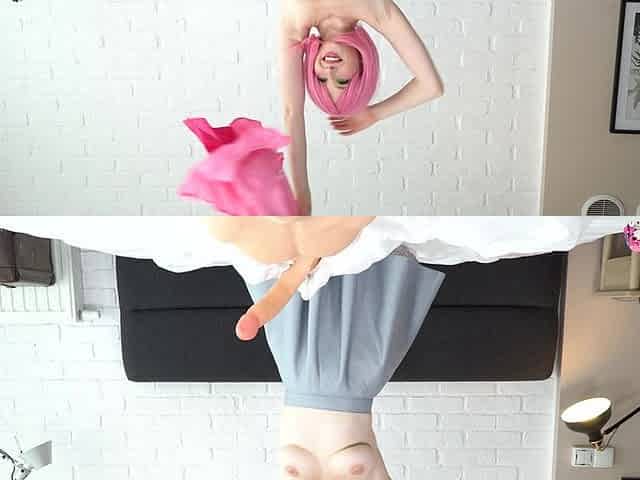 Arielka Is a Pink Anime Slut Who Loves Extra Long Dildos