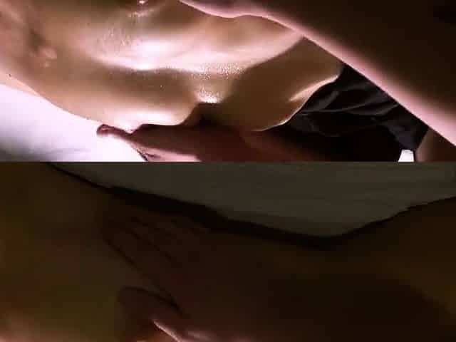 Fucked a busty teen beauty, POV blowjob with cum in mouth