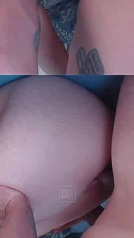 Creampie - Live Sex with My Big Ass Wife