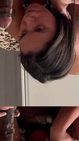 Brown Mama Drains My Cock