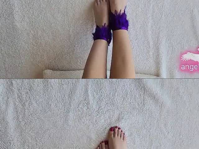 Hawt nice-looking hotty Feet fetish part 16