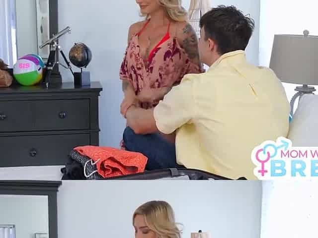 Kathryn Mae - Gets Into Stepsons Bed To Get Creampied