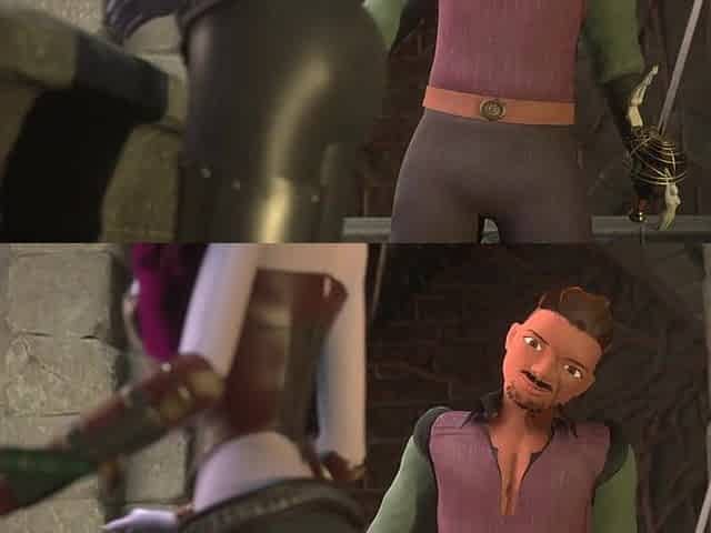 3DGSPOT - Breasty Elf Dominates A Dude In A Fight And Is Rewarded By His Shlong! CG ANIMATION!