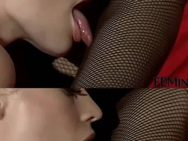 FEMINGE 4K - Redhead Lesbos Are Screwing Every Other With A Belt On