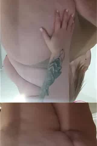 Big juicy BBW natural ass trying on panties