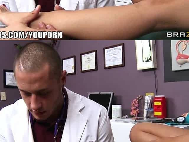 Routine checkup sparks Capri Cavanni being screwed by her doctor