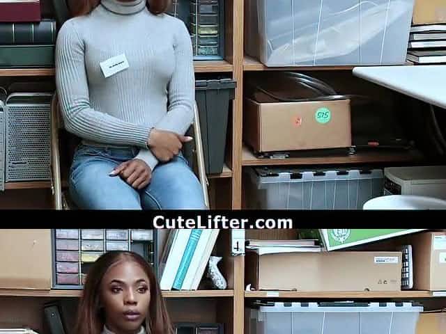 Black Teen Drilled for Stealing by Security Officer - Sarah Banks