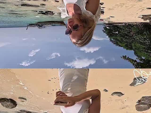 Hardcore Anal with a stranger angel by the sea