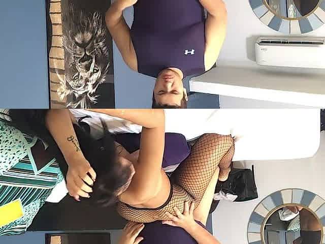 I GIVE MY GIRLFRIEND'S TWAT A BEWITCHING FOURSOME BANG.