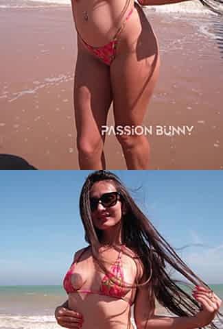 Dance and Flashing on the Beach
