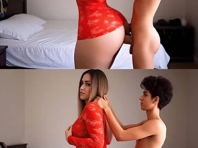 Stepmom seduces eighteen year old stepson (AI generated)