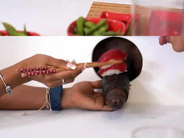 Camsoda Interracial sushi cock