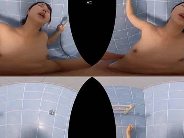 Asian spinner hot VR porn video