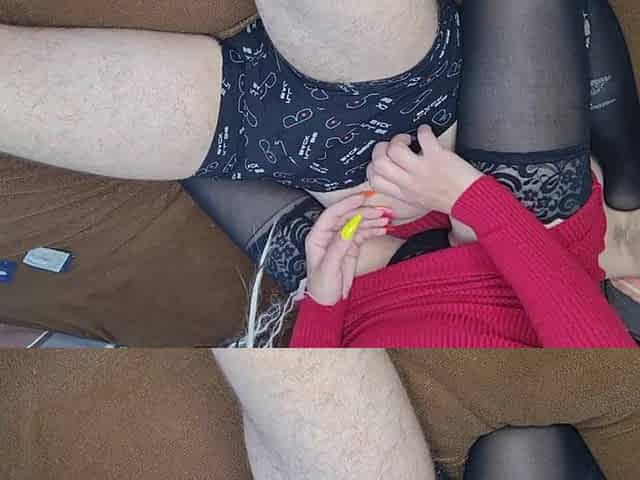NO CUM DRUM - buddy's wife took off her fuck-rubber and let me cum inside her lovely snatch