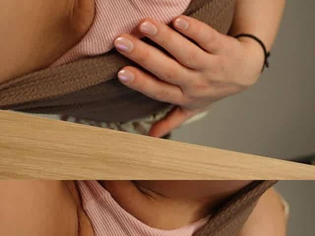 Masturbating with a Dildo on the Office Desk