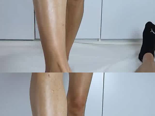 A muscular vagina squeezes all the cum without a large shlong
