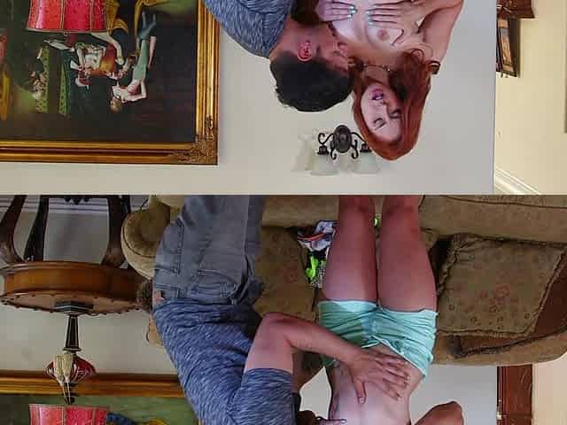 Anthony Rosano and Rose Red Tyrell in passionate action