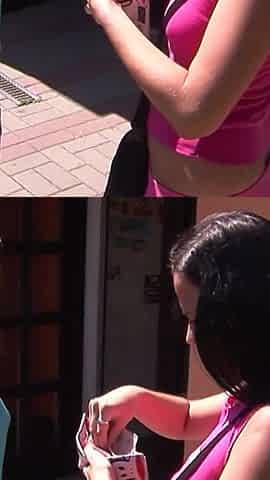 Two Lesbians Having Fun Outside with Their Dildo's Remastered