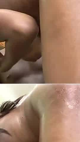 Hot Ebony Princess Takes the Black Cock