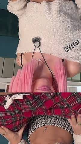 Best New Year and Christmas Gift- Is the Hard Dick in the Pants and Hot POV Handjob Cumshot