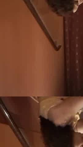 I Find My Horny Neighbor on the Stairs She Lets Me Fuck Her and Fill Her Face with Cum Babyluna939