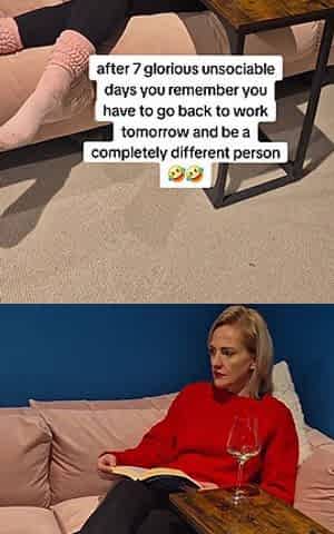 When the Post Holiday Reality Kicks in