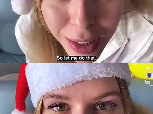 Stepmom receives ass fucking surprise for New Year 2024 in family desire porn!