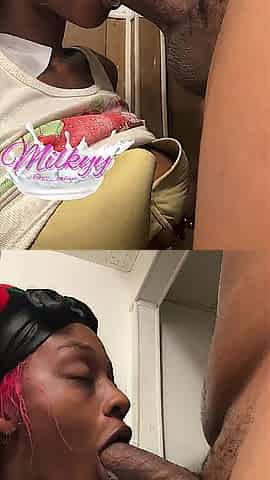 Making dad cum with slop top