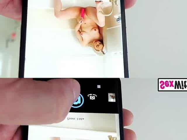 Stepbro Finds Teen 18+ Stepsis Masturbating In Bathroom And Rails Her