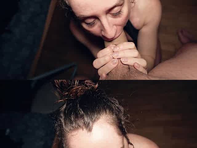 Sloppy Deepthroat Ended Right in My Eyes