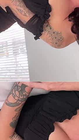 Big Tit Goth Bestie Dominates Me - Indica Marie - Perfect Girlfriend