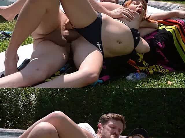 The Gardener Always Gets Lucky At The Pool When It Comes To Fucking