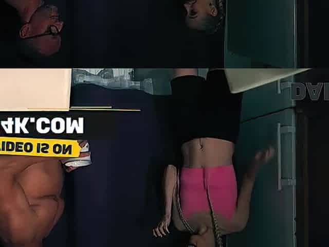 DADDY4K. Cheating with stepdaddy in the kitchen