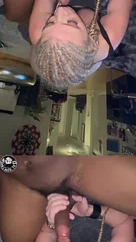 sara jay allblack braids quickie - Sara jay