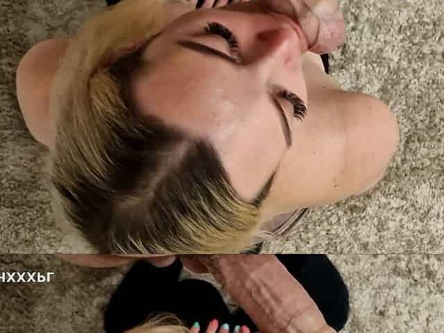 Cumkiss After Blowjob Cum Share Kiss
