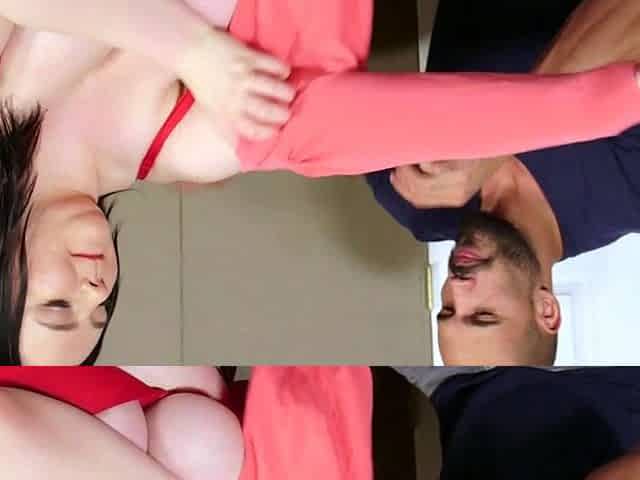 Big assed busty tit fuck and blowjob