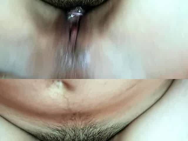 Asian cowgirl on top getting touched her clitoris till